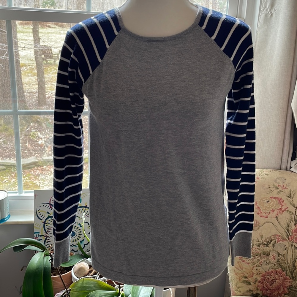 {Pink Clover} Striped Nautical Sweater